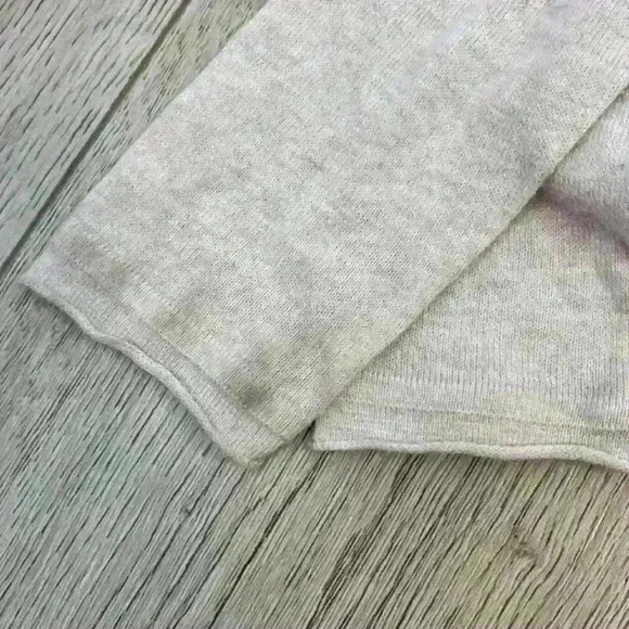 Belldini Cream Long Sleeve Top with Mesh Back Size S - Picture 11 of 11